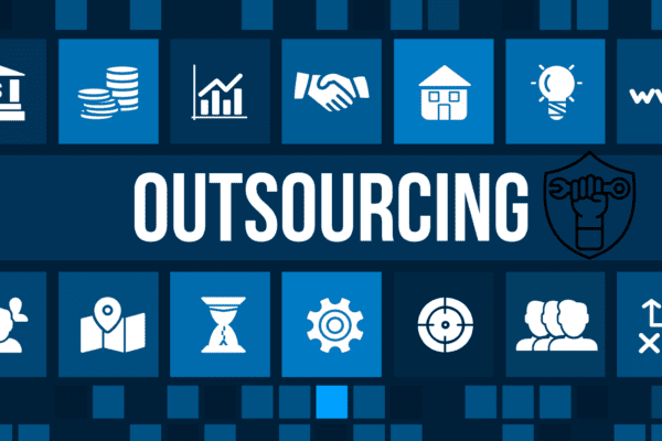 What tasks can a trades business outsource